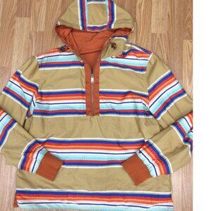 TOMMY HILFIGER REVERSIBLE COTTON JACKET SOUTHWEST PRINT X-LARGE, XL
